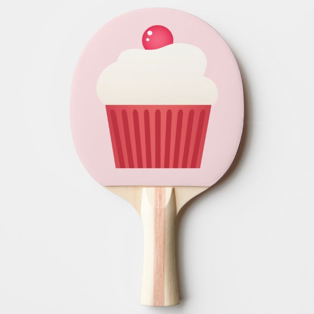 Cute Cupcakes pattern Ping-Pong Paddle (Front)