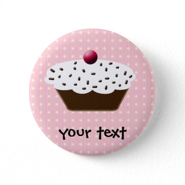 Cute Cupcakes Pinback Button