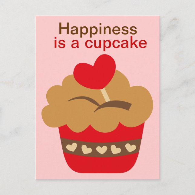 Cute Cupcakes Postcard (Front)