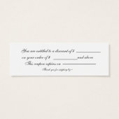 cute cupcakes red discount coupon (Back)