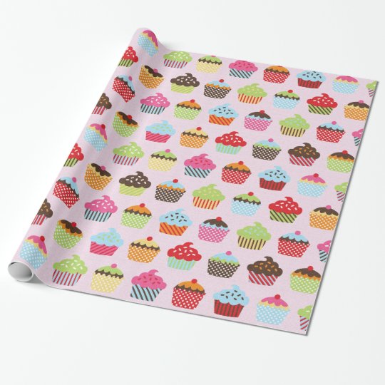 Cute Cupcakes Wrapping Paper
