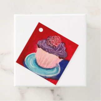 Cute Cupcke Favor Tags