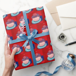 Cute Cupcke Wrapping Paper