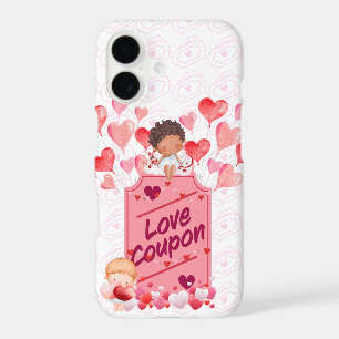 Cute Cupid Love Coupon iPhone 17 Case