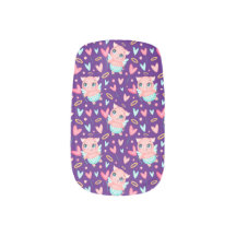 Cute Cupid Pig Whit Hearts Pattern