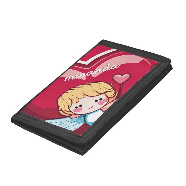 Cute Cupid Tri-fold Wallet (Bottom)