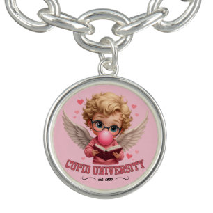 Cute Cupid University Bubblegum Angel Aesthetic Bracelet