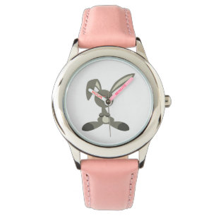 Cute Curious Cartoon Rabbit Watch