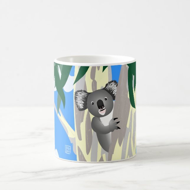 Cute & Curious Koala Naturescope Mug (Center)