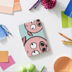 Cute Curious Pigs iPad Mini Cover