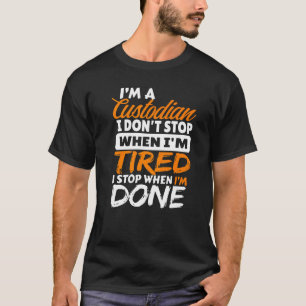 Cute Custodian Love & Appreciate Janitor Appreciat T-Shirt
