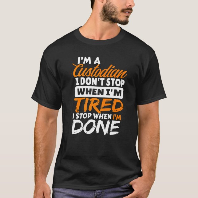Cute Custodian Love & Appreciate Janitor Appreciat T-Shirt (Front)