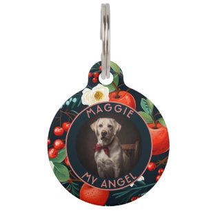 Cute Custom Cat Mom Gift Christmas Pet ID Tag