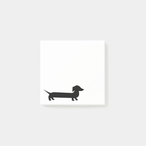 Cute Custom Color Dachshund Post-it Notes Cute Custom Color Dachshund Post_it Notes