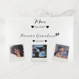 Cute Custom  Family Photo Trinket Tray