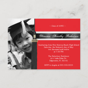 Cute Custom Graduation Invitation