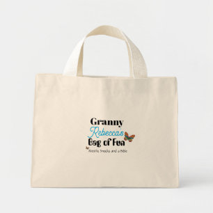 Cute Custom Granny Bag of Fun Butterfly Tote Bag