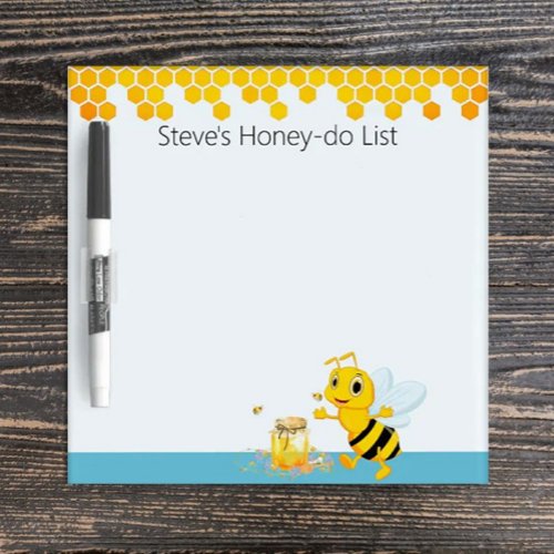  Cute Custom Honey_do Reminder List Dry Erase Board