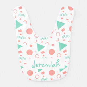 Cute Custom Name Baby Gift Bib