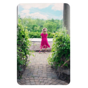 Cute Custom Personalized Child Photo Template Magnet