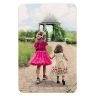 Cute Custom Personalized Children Photo Template Magnet