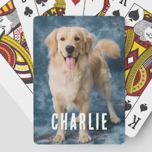 Cute Custom Pet Labrador Retriever Animal Poker Cards