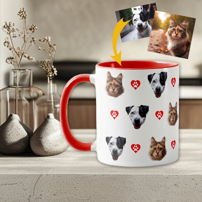 Cute Custom Pet Photo Mug (Creator Uploaded)