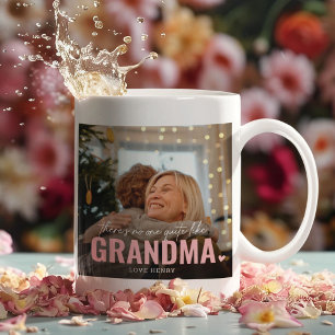Cute Custom Photo Collage Keepsake GRANDMA Gift Coffee Mug
