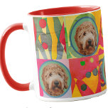 Cute Custom Photo Dog Lover Mom Grandma Gift      Mug<br><div class="desc">A personalized mug with a picture of your pet is a great gift for any dog lover. This cute mug is designed to be especially appealing to dog moms and dog grandmas. Give the gift of this mug and get one for yourself and your doggo and enjoy your morning coffee...</div>