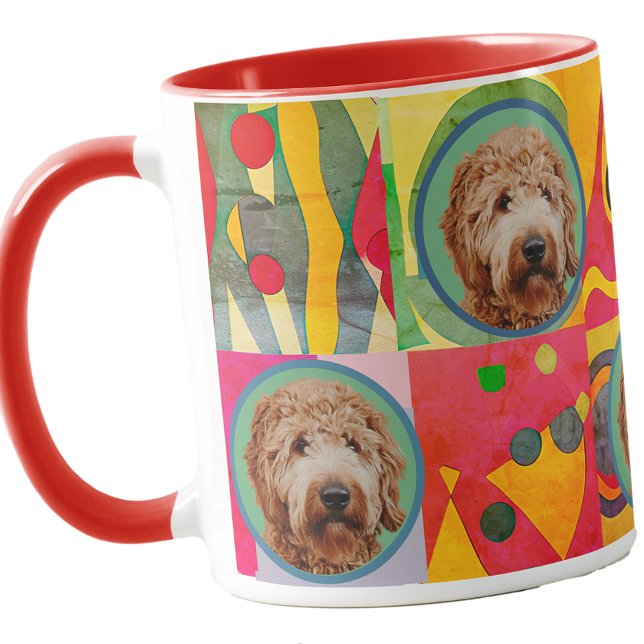 Cute Custom Photo Dog Lover Mom Grandma Gift      Mug (Creator Uploaded)