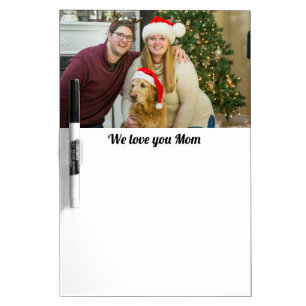 Cute Custom Photo Dry Erase Board