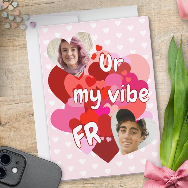 Cute Custom Photo Valentine Holiday Card (Creator Uploaded)