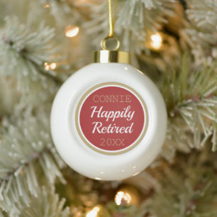 Cute! Custom Retired Christmas Ball ornament