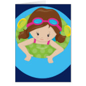 Cute Custom Swim Girl (Front)