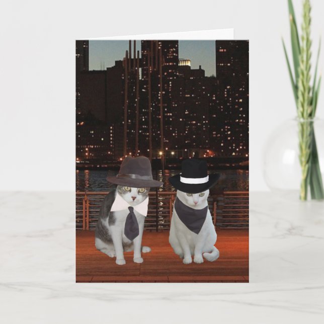 Cute Customizable Anniversary card (Front)