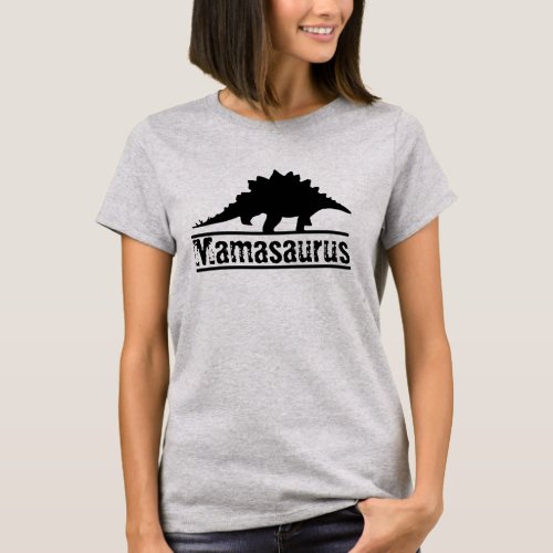 Cute Customizable Mamasaurus Rex Family Dinosaur  T_Shirt