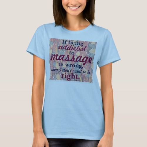 Cute CUSTOMIZABLE Massage Therapy Therapist T_Shirt