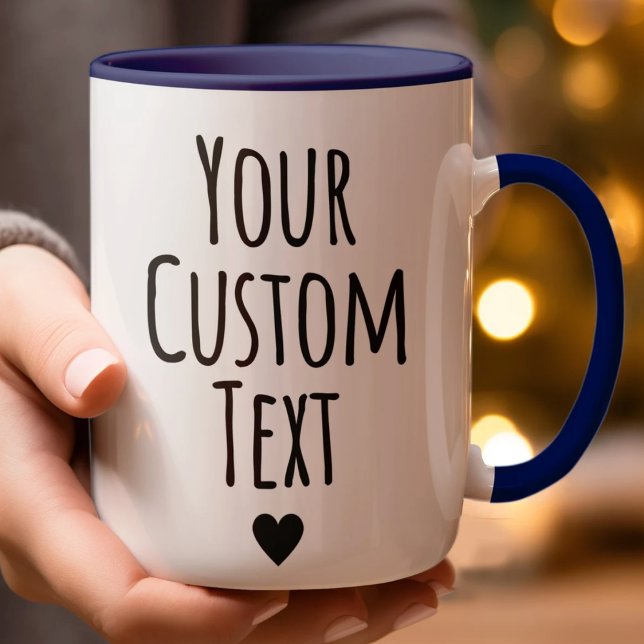 Cute Customizable Name Your Custom Text Definition Mug (Creator Uploaded)