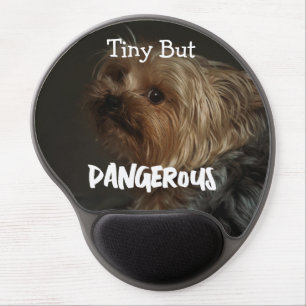 Cute Customizable Personalized Terrier Dog Mom Pet Gel Mouse Pad