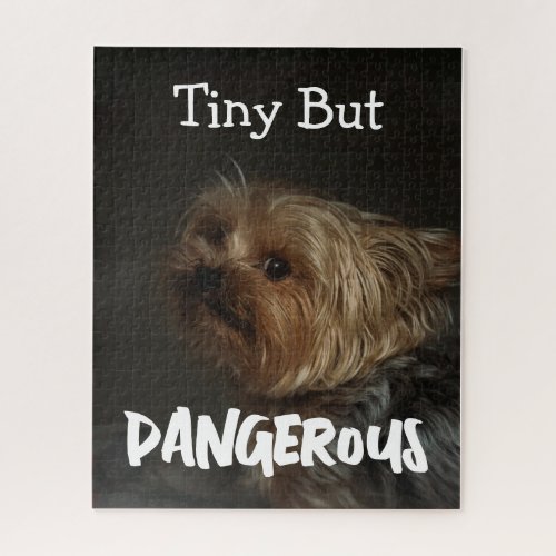 Cute Customizable Personalized Terrier Dog Mom Pet Jigsaw Puzzle