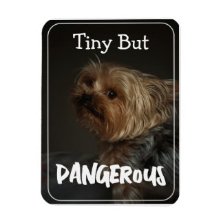 Cute Customizable Personalized Terrier Dog Mom Pet Magnet