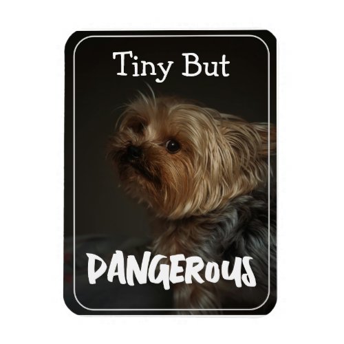 Cute Customizable Personalized Terrier Dog Mom Pet Magnet