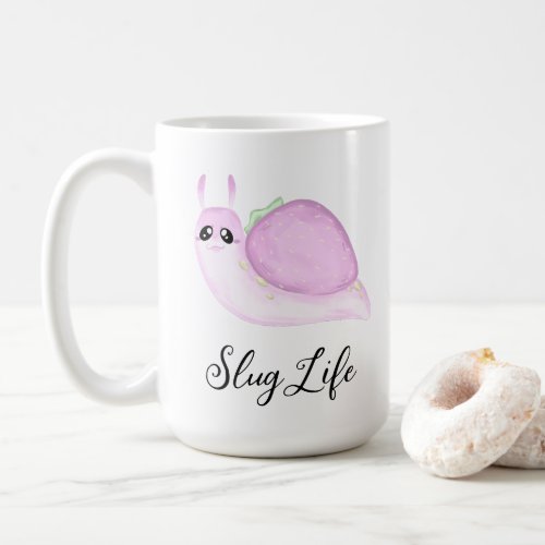 Cute Customizable Slug Life Snail  Coffee Mug