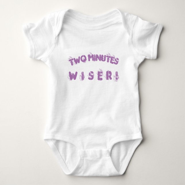 Cute Customizable Twin Baby Bodysuit (Front)