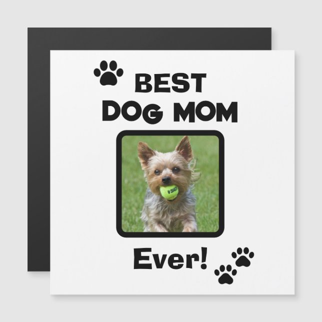 Cute Customize Best Pet Dog Cat Mom Mum Ever (Front/Back)