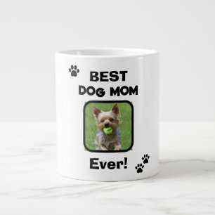 Cute Customize Best Pet Dog Cat Mom Mum Ever Giant Coffee Mug