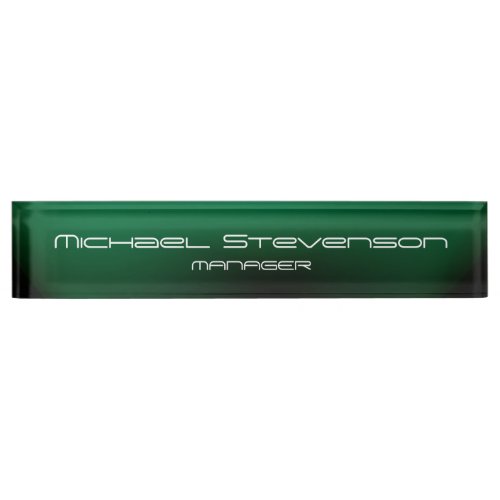 Cute Customize Text Professional Desk Nameplate