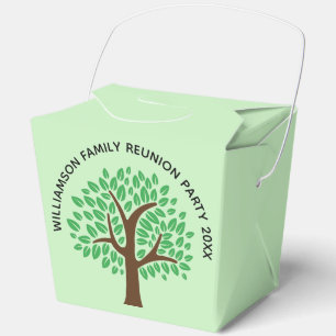 Cute Customized Family Reunion Party Fortune Favor Boxes