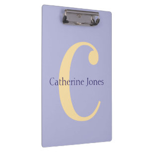 Cute Customized Personal Name Clipboard 