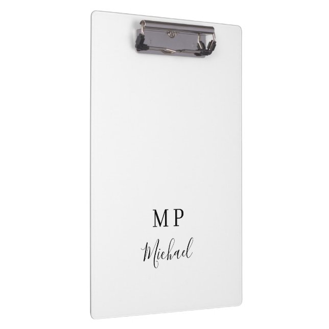Cute Customized Personalized Name Clipboard  (Right)